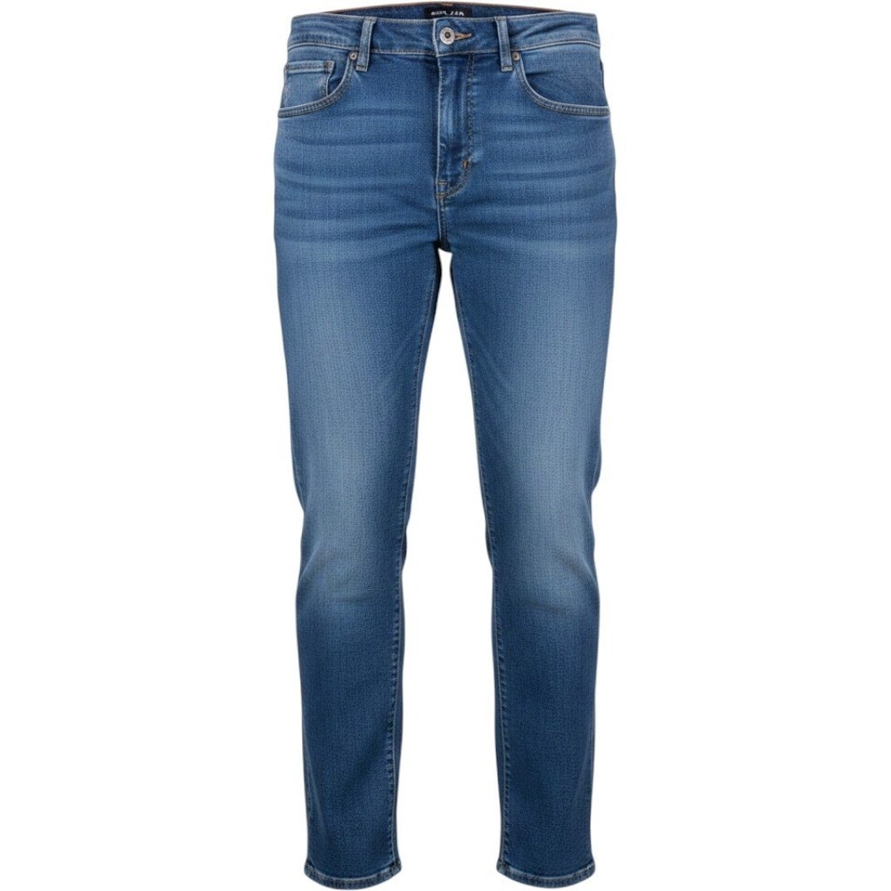 Nautica Jeans Co Womens 16 Medium Wash Straight Leg Stretch Denim Blue Jeans